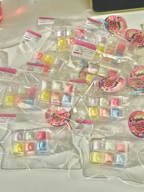 颜料盒 捏捏 食品级硅胶 硅胶捏捏
