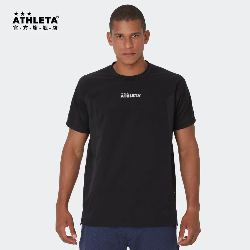 ATHLETA阿仕利塔休闲短袖男透气速干排汗T恤圆领运动衫 REI-1150