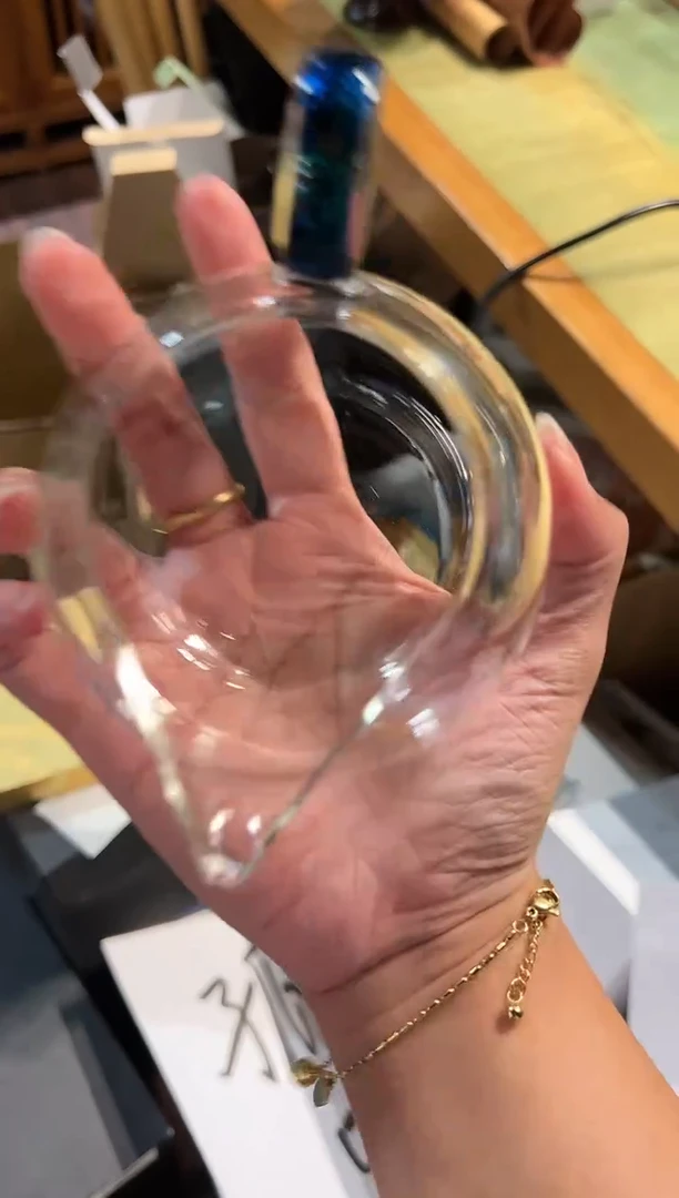 【闪购商品】玻璃茶盏云韵紫金