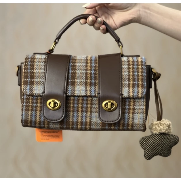 【灵老板补贴】复古风百搭大容量女包单肩包包