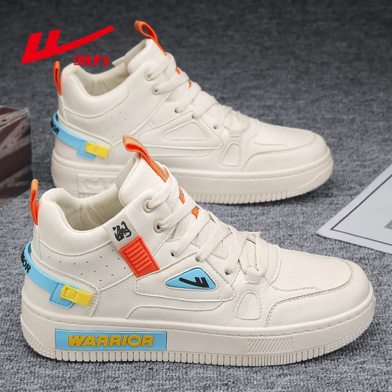 回力男鞋春季新款高帮板鞋小众潮流百搭休闲运动鞋跑步潮鞋子1828