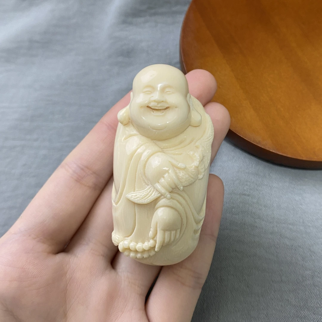 CWX8807天然猛犸牙30x60x24支持鉴定 假一赔四