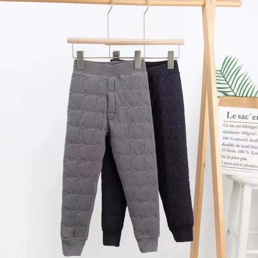 儿童保暖裤校服神器内穿女童男童加绒加厚小中大童学生内穿棉裤冬