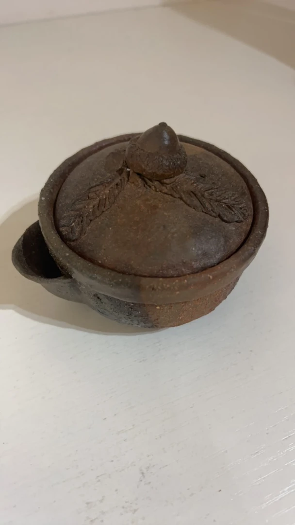 竹山春景备前烧宝瓶/茶具