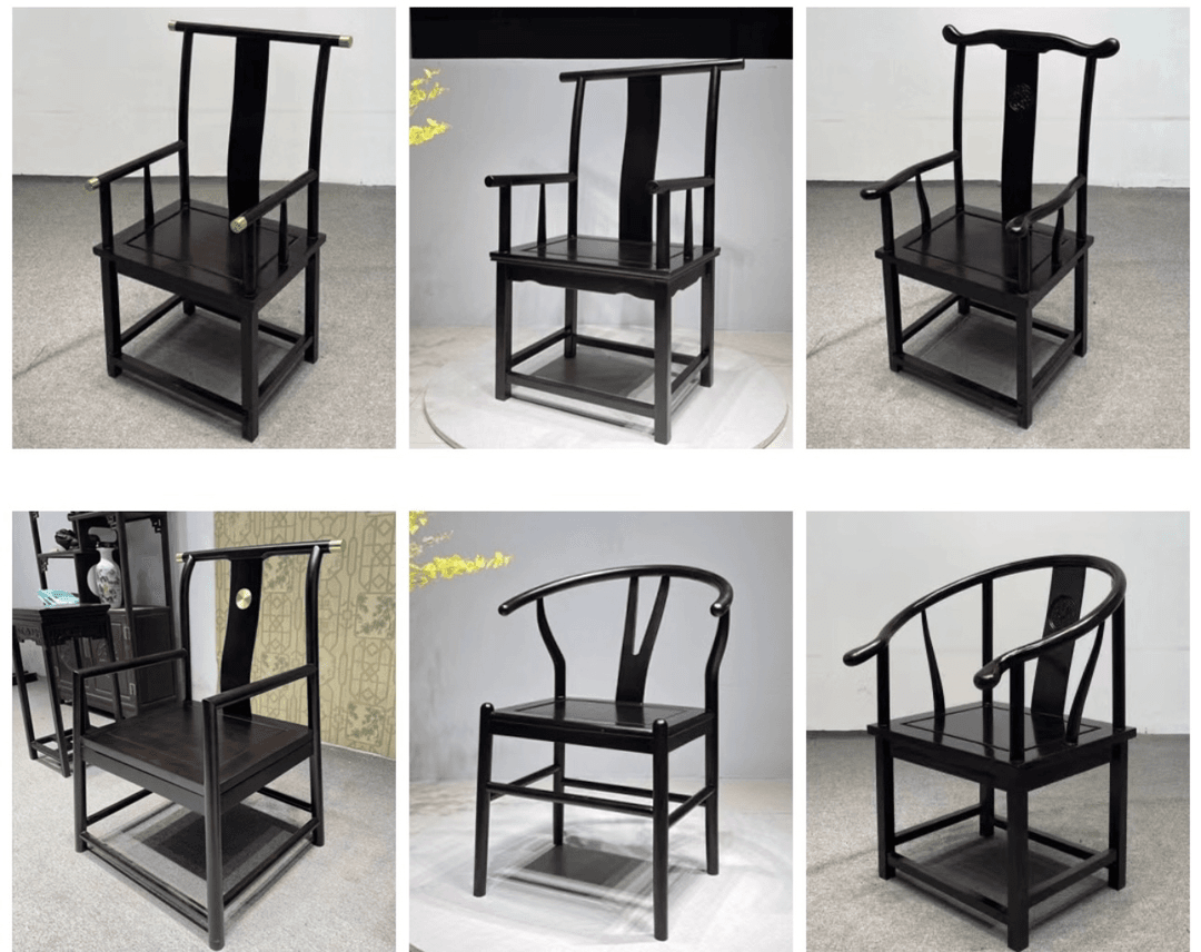 直播间实木椅子定向链接配套椅新中式桌椅 办公椅   拍前截图