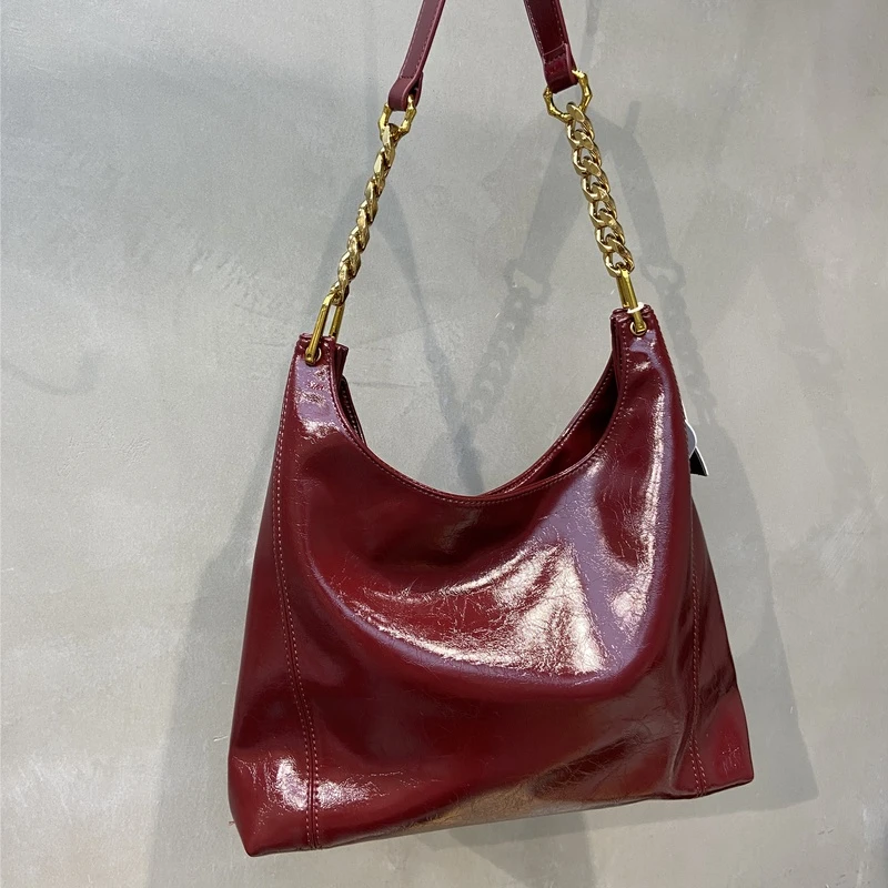 2024款 秋冬新款 油蜡 大容量托特包  气质大容量  腋下