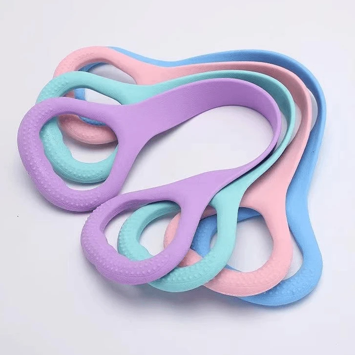 8字拉力器肩颈拉伸带背部训练八字弹力绳开背家用瑜伽锻炼瘦手臂