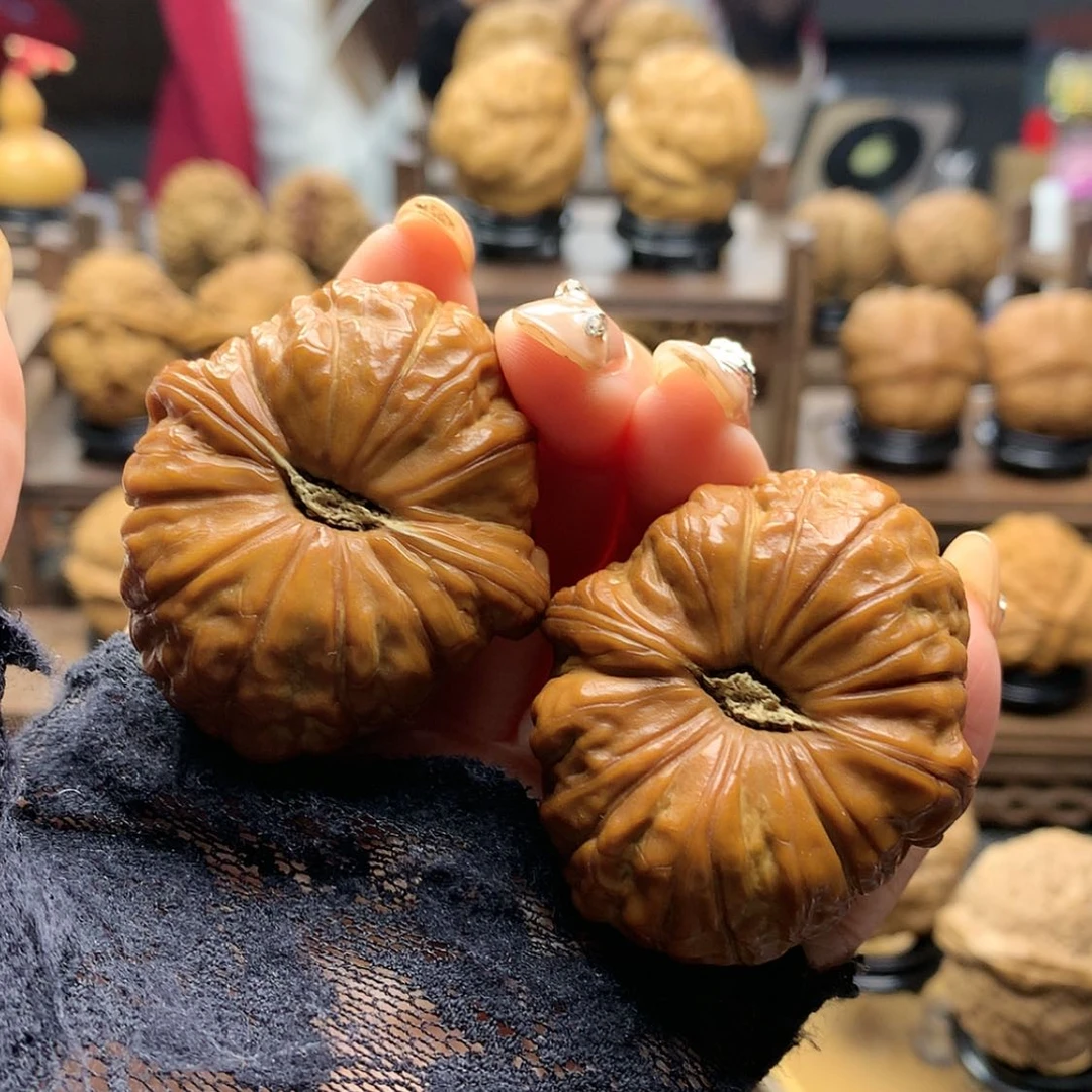 【闪购商品】文玩核桃吊坠南瓜墩47
