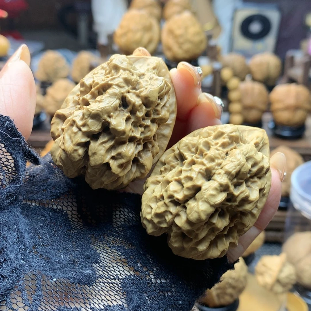 【闪购商品】文玩核桃吊坠上古苍龙蛤蟆头47