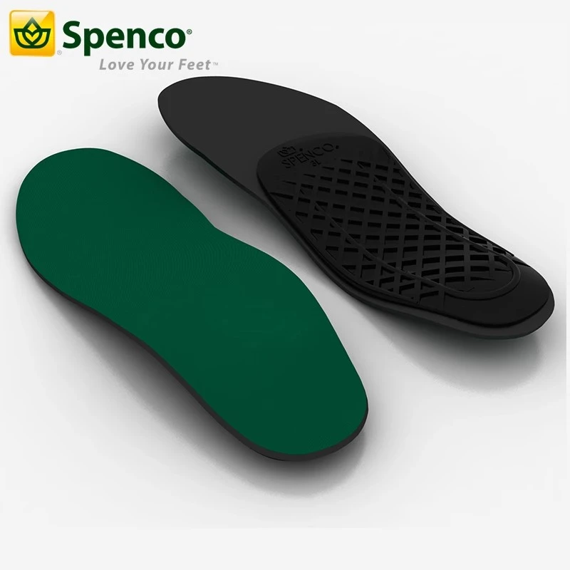 Spenco鞋垫男女扁平足矫正高足弓支撑减震非运动型吸汗大小码鞋垫