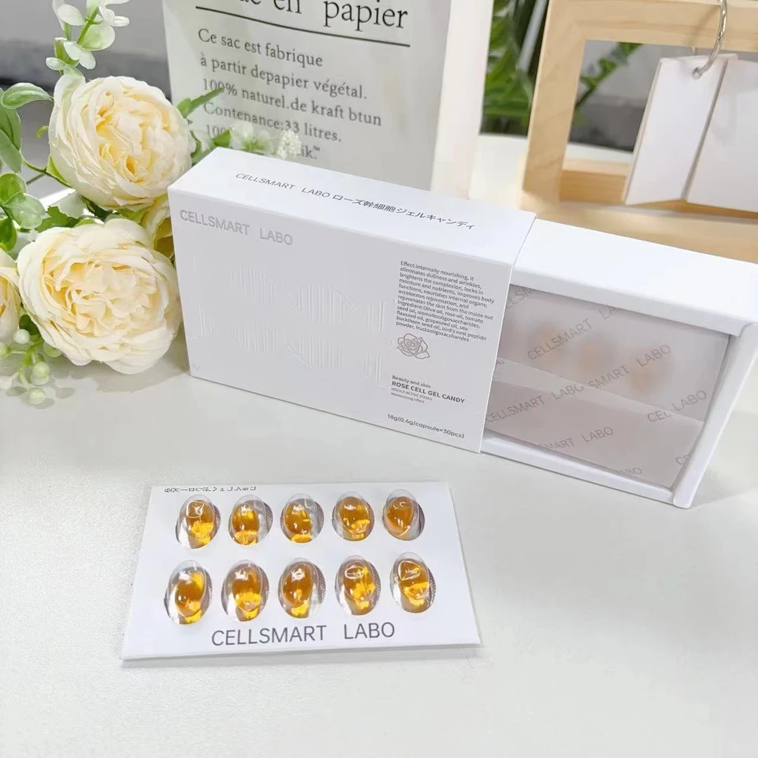 CELLSMARTLABO白玫瑰油干胞胞提取凝胶糖果