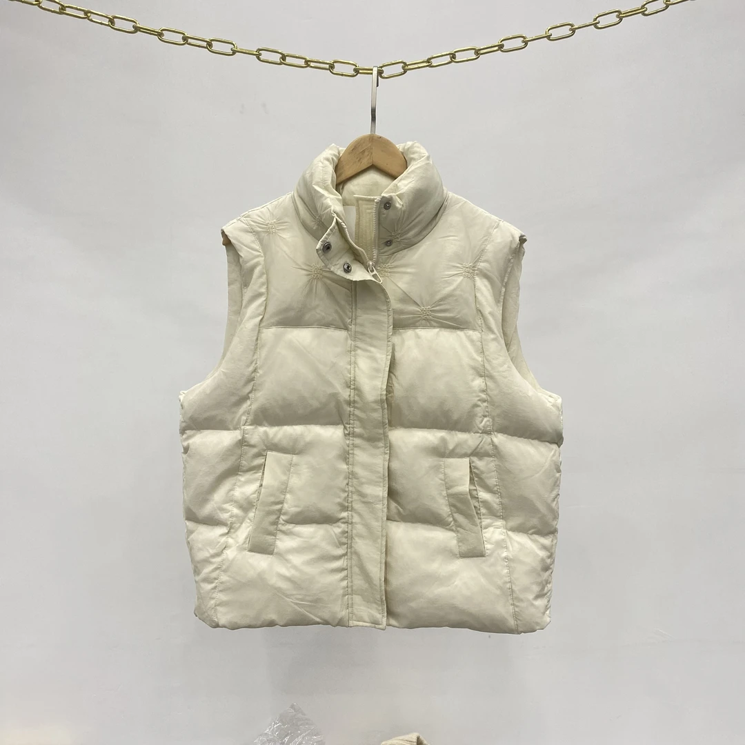 奢品羽绒马夹秋冬男女款无袖坎肩保暖拉链开衫马甲运动MJ-5806