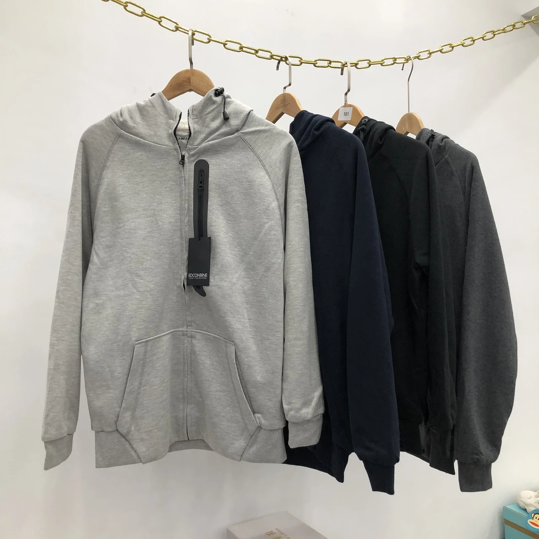 加厚加绒秋冬款连帽压胶卫衣男女同款长袖上衣KMWY-1623