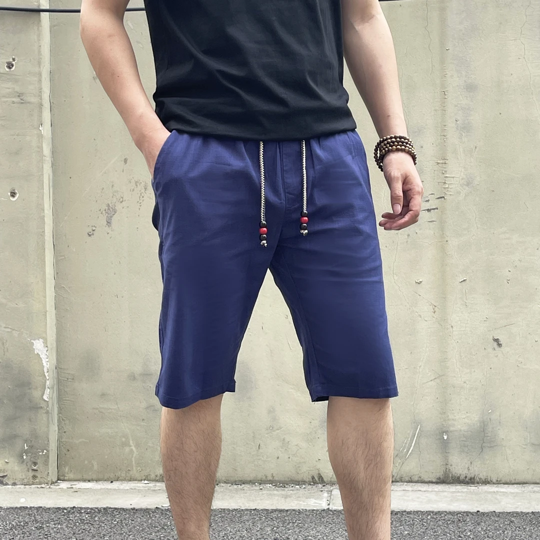 夏季男女同款棉休闲短裤宽松透气短裤DZDK-0640