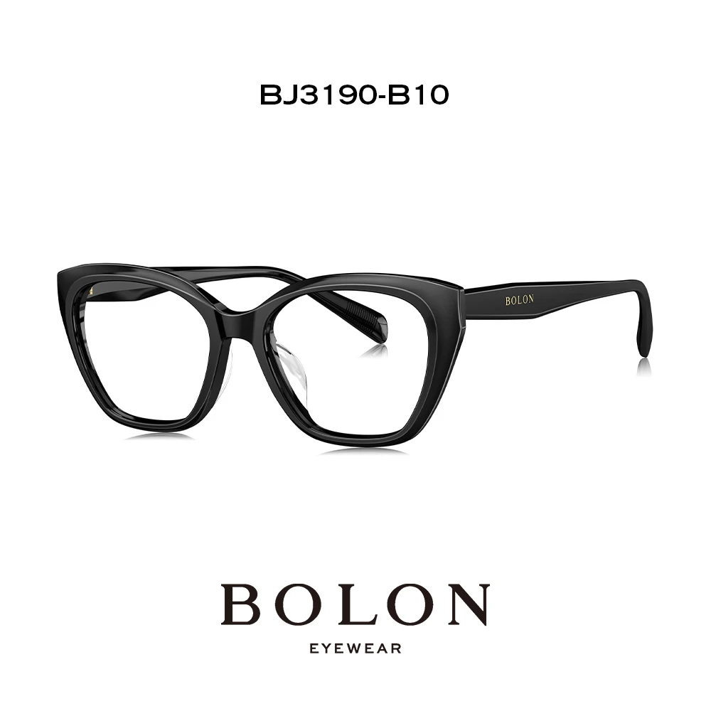 BOLON暴龙新品近视眼镜框方形黑框光学镜架素颜可配度数女BJ3190