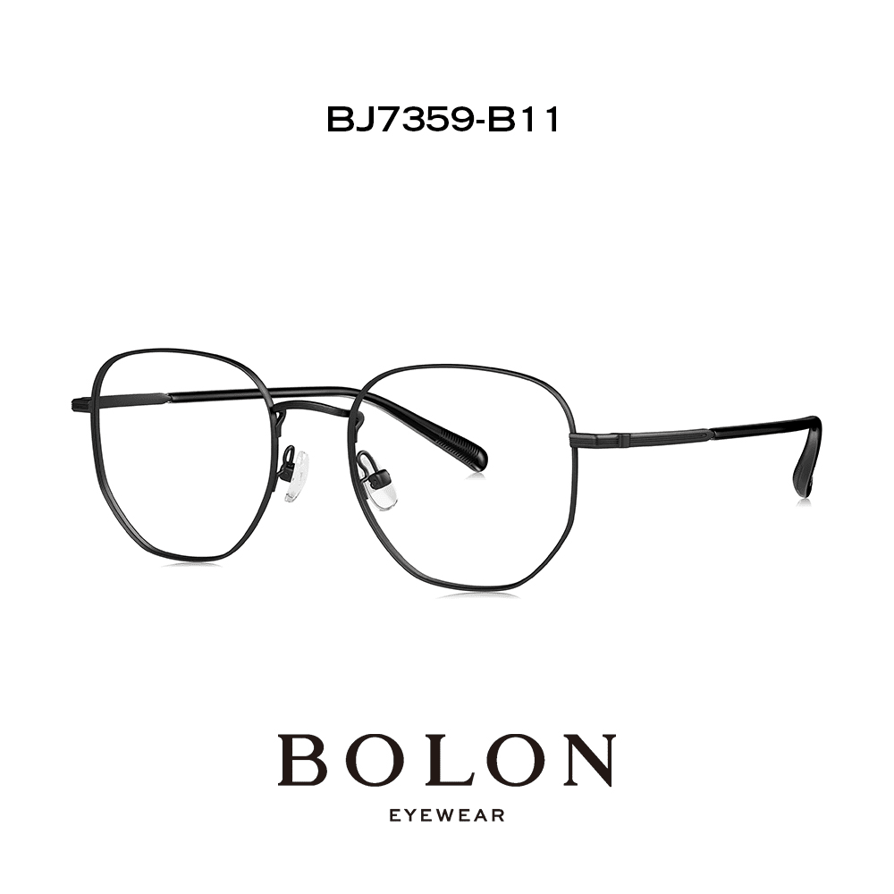 BOLON暴龙眼镜2023新品金属近视镜架男女同款光学镜可配镜BJ7359