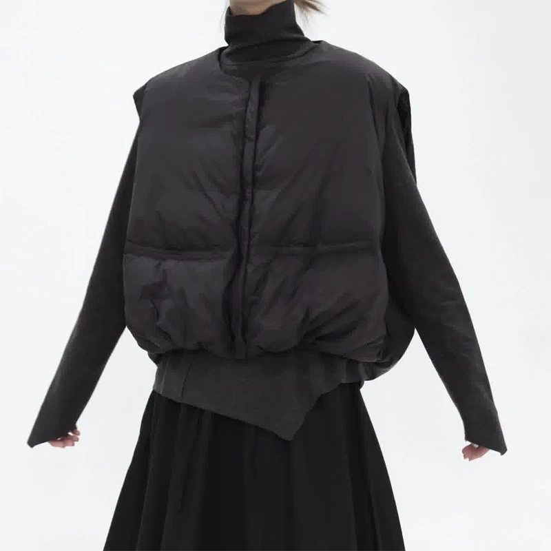 XFX 加厚款棉衣马甲外套