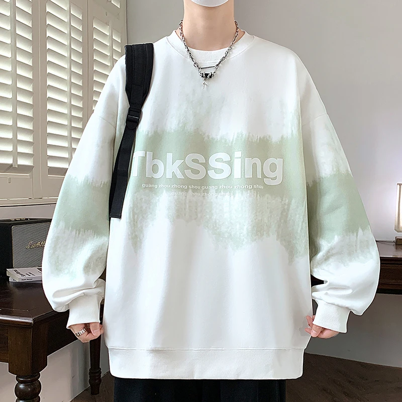 春秋季潮流卫衣青少年帅气大童长袖男初中高中学生t恤秋装上衣服