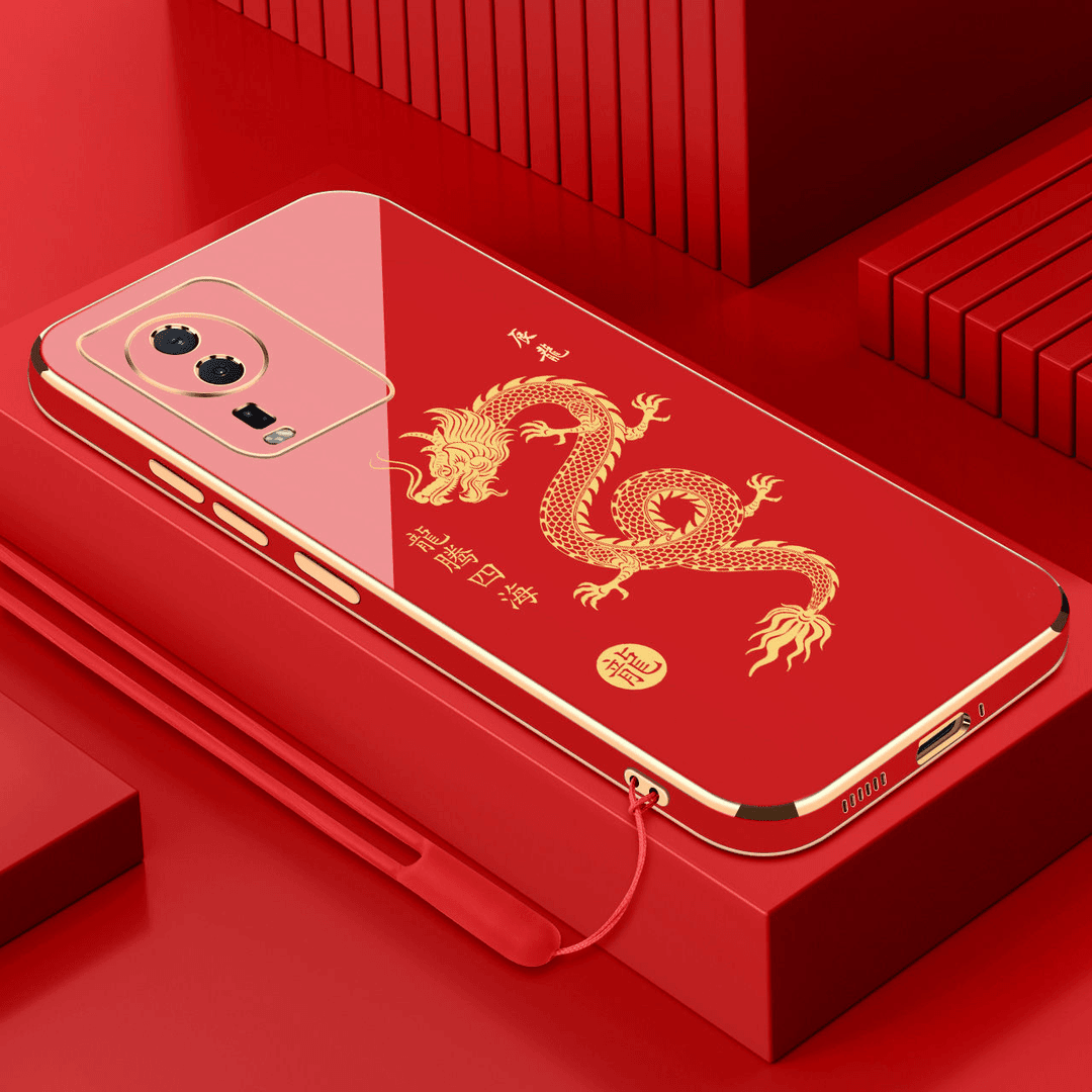 电镀龙腾四海适用iQOONeo7壳竞速版新款Neo7SE全包防摔保护套