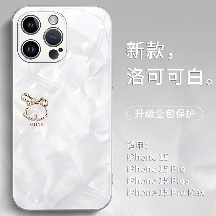 洛可可水彩小米14手机壳13/12玻璃11Pro定制10S全包k50红米K60pro