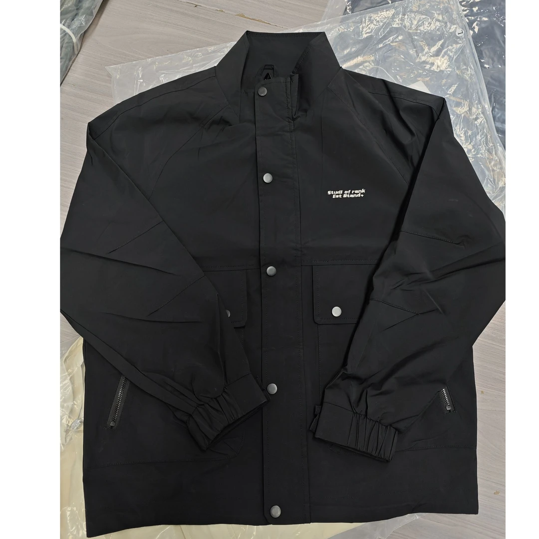 501黑G-春秋季上新工装冲锋衣情侣款夹克外套