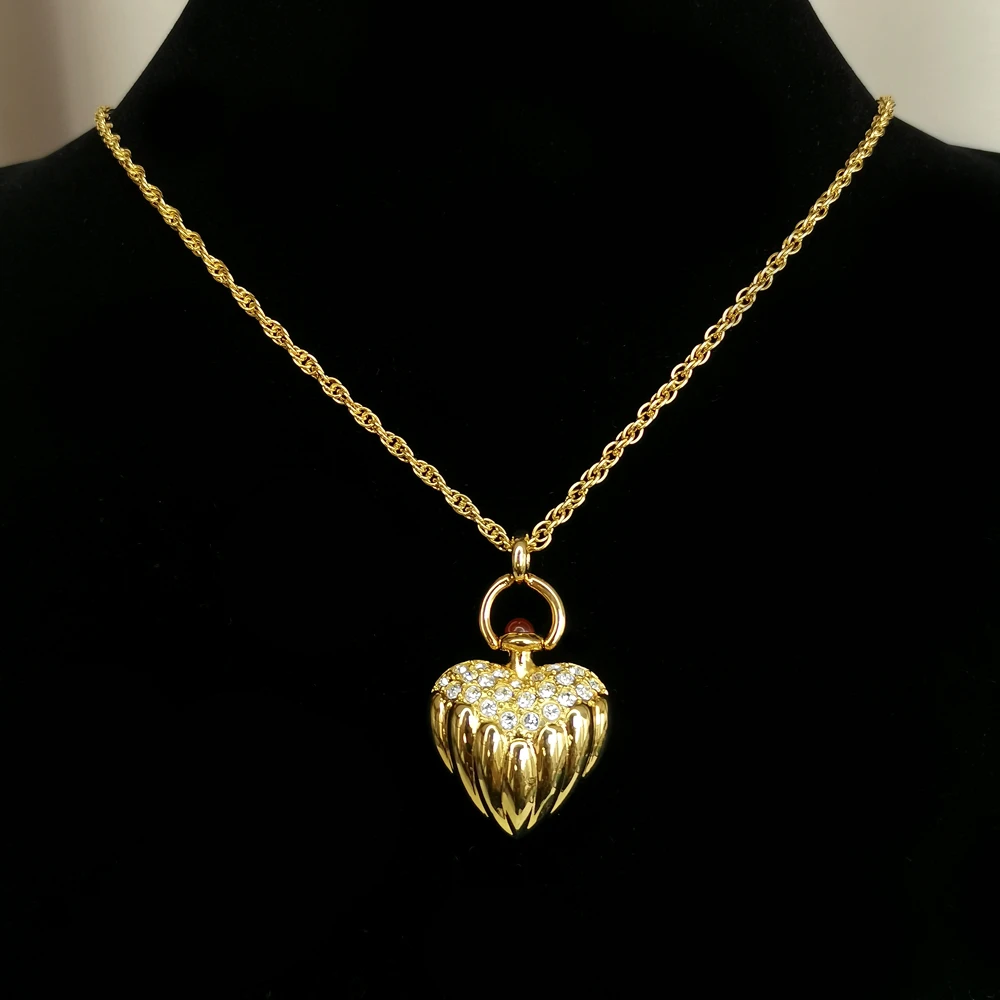 joanrivers重工大号桃心宝瓶65cm项链[2411071-120]