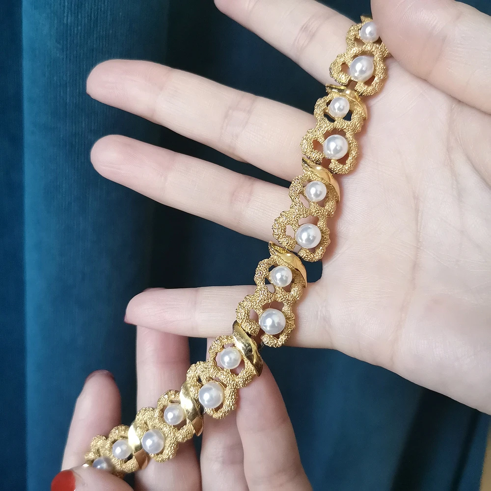 trifari熔岩金18.5cm手链[1409131-139]