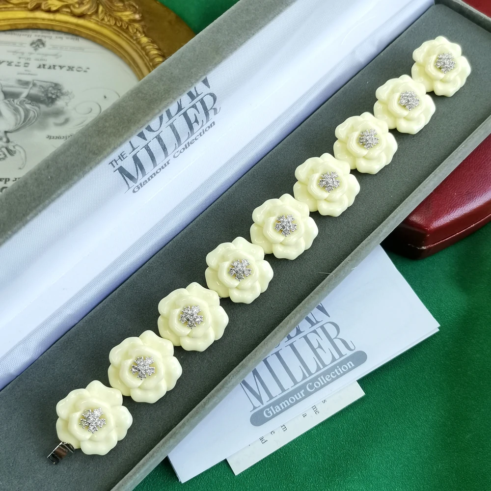 Nolan miller超少见山茶花手链[2411071-161]