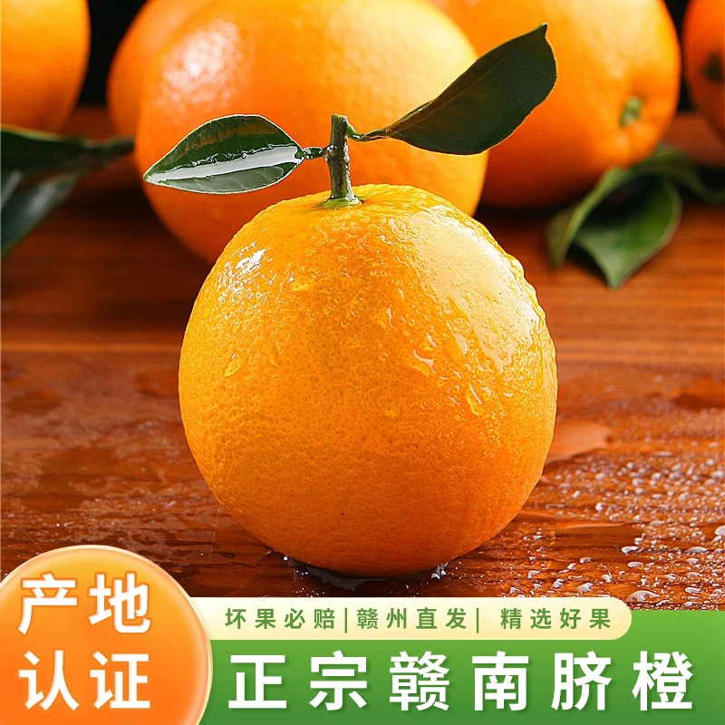 【原产地发货】赣南脐橙正宗阳光新鲜皮薄细腻化渣爆汁酸甜宝妈水果