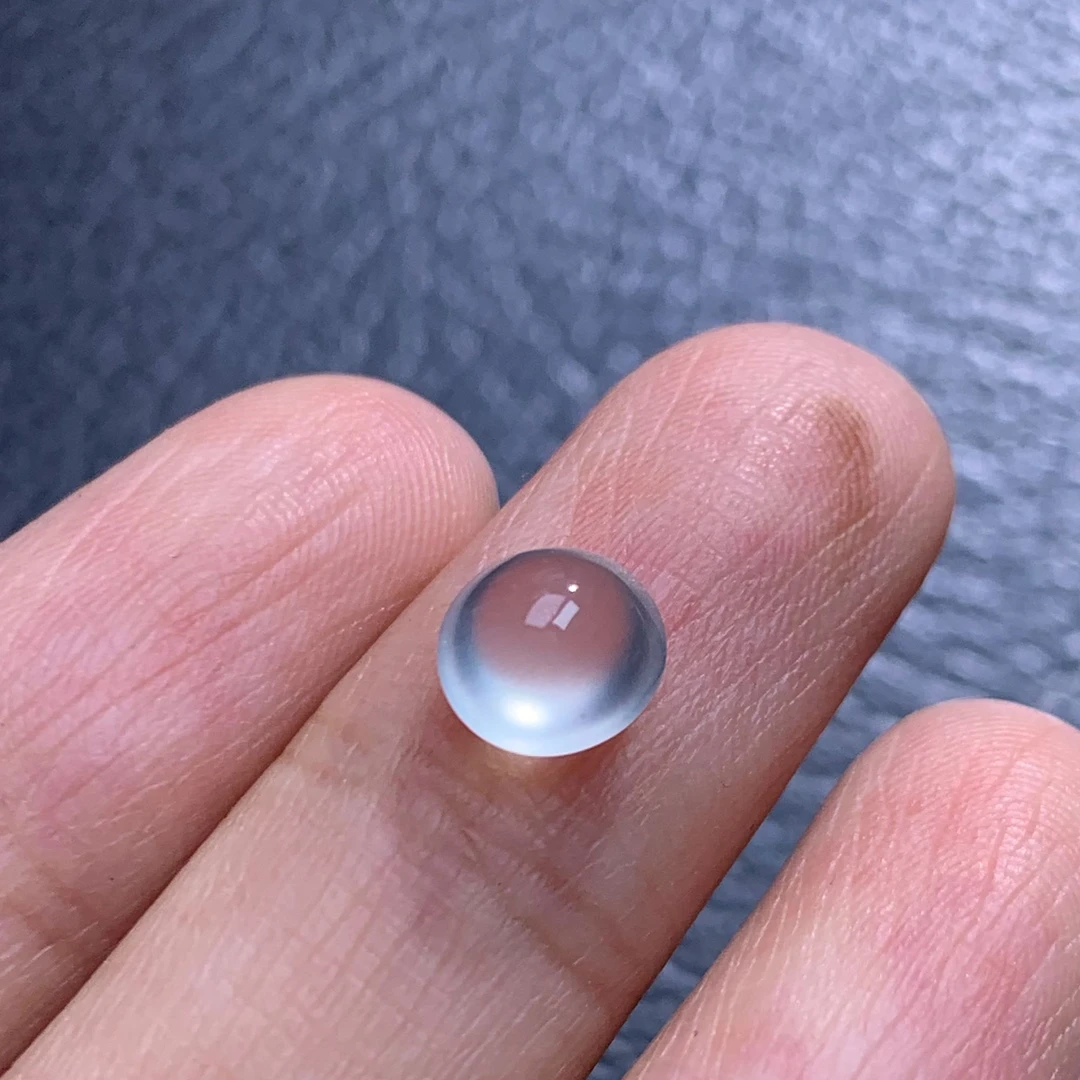 高冰翡翠蛋面戒指戒面