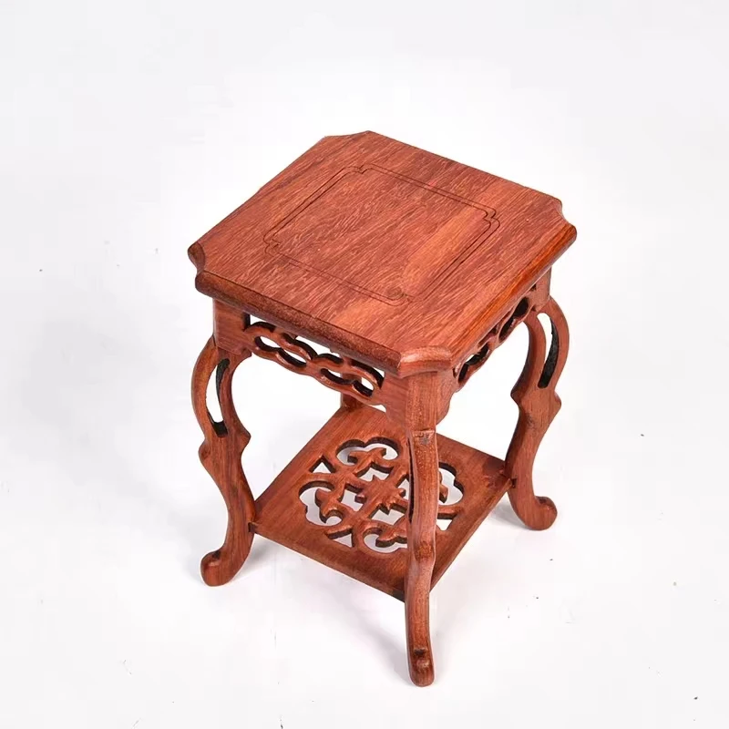 HLM海马几方形花架摆件阳台客厅办公室摆件8*8*12.5工艺品镂空