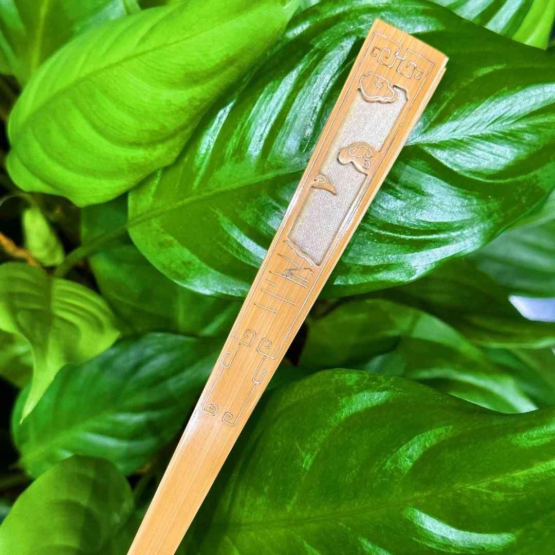 李专伟手制 9.5寸玉竹嵌银丝折扇   文人折扇  默认不粘扇面