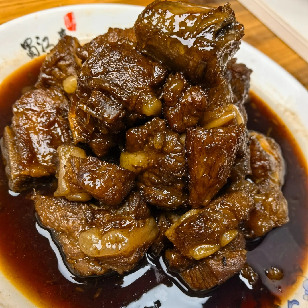 蜀江春糖醋排骨精排糖醋小排开袋即食新鲜制作现做现发猪排骨加热