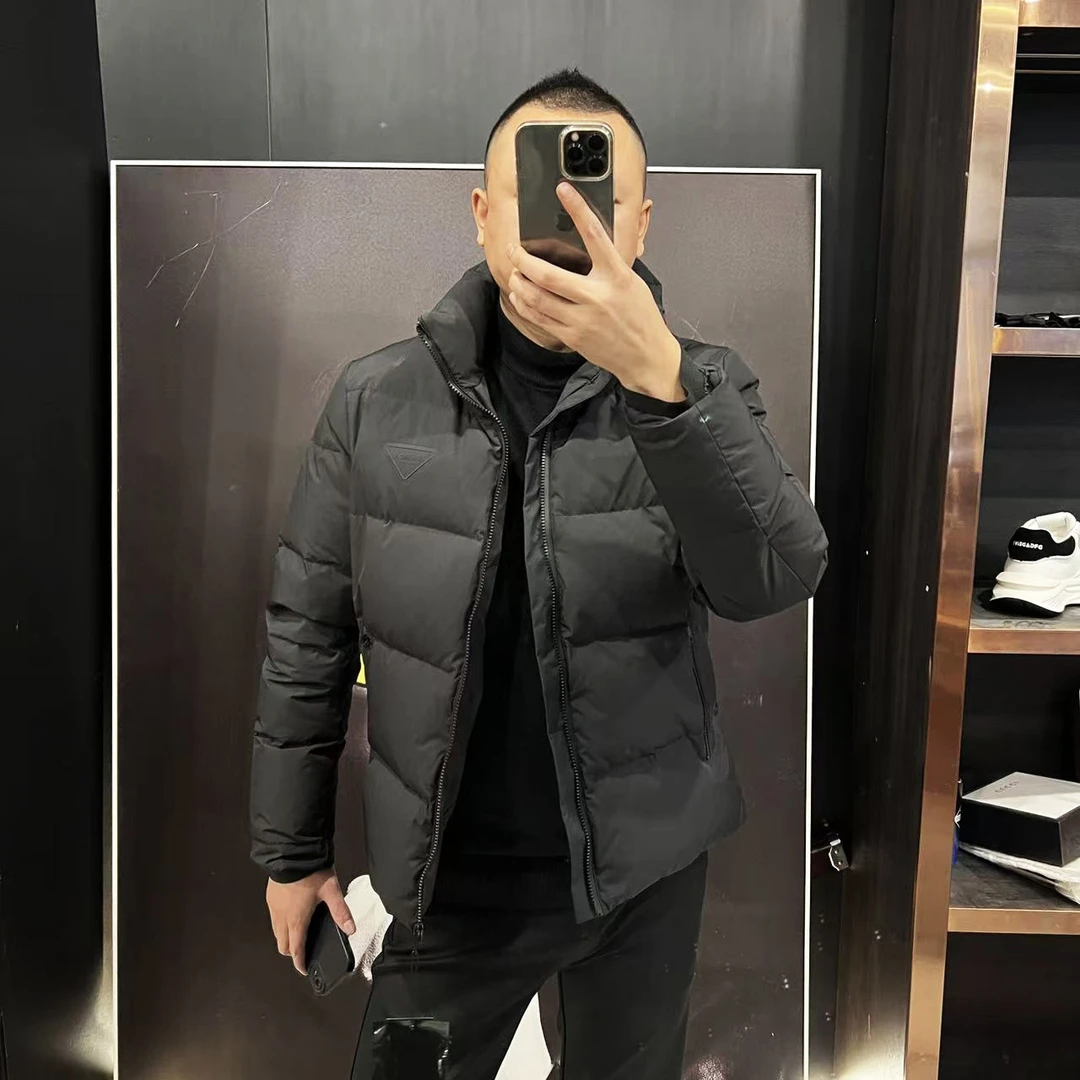 34205男士简约时尚欧货立领衣服