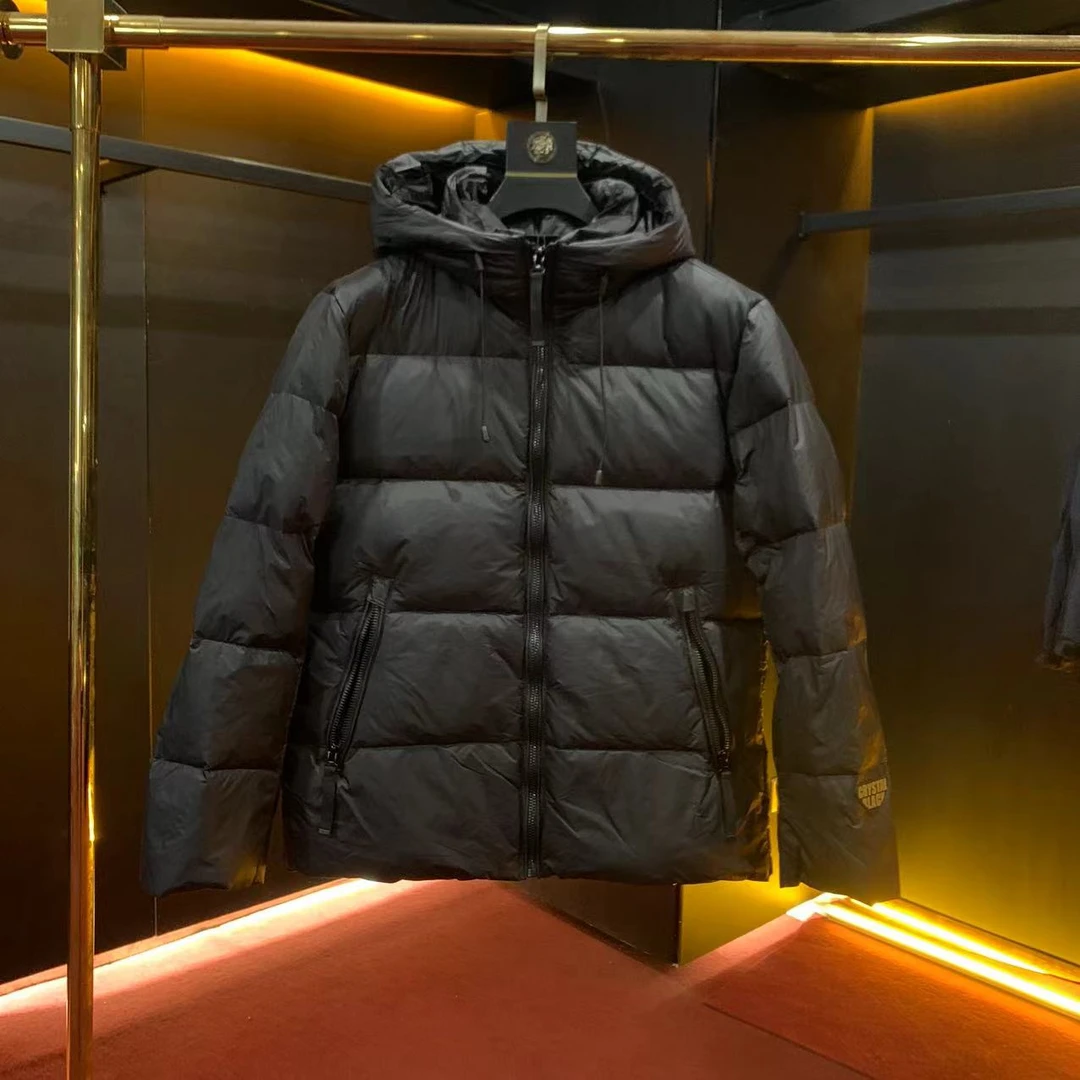 9857男士时尚黑金系列连帽衣服