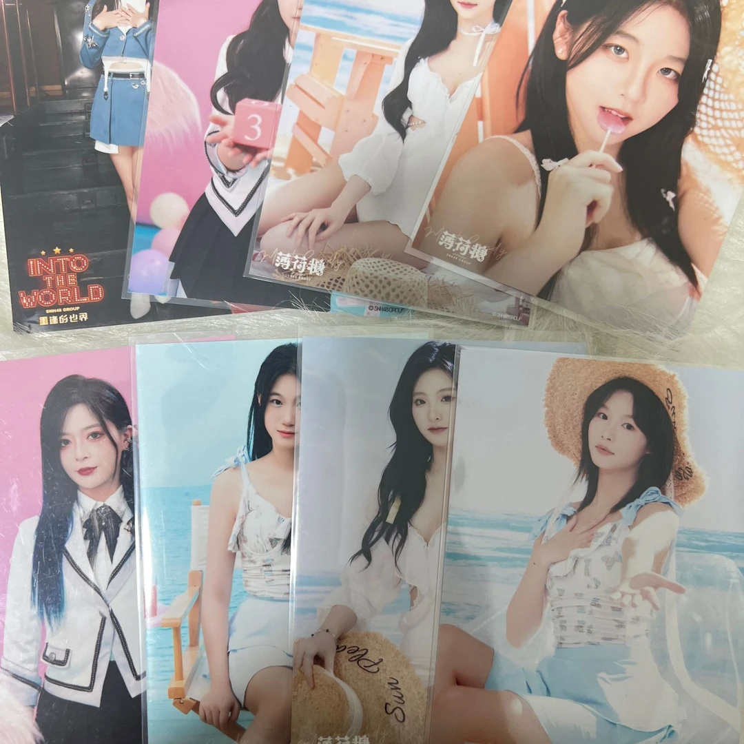 SNH48 内封对对碰生写卡