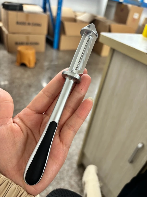 不锈钢双面削皮刀