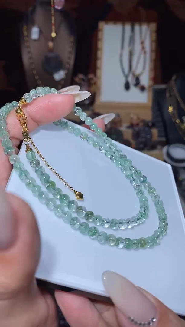 【闪购商品】水晶项链未镶嵌翠幽灵