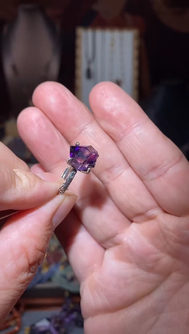 【闪购商品】水晶戒指未镶嵌超七
