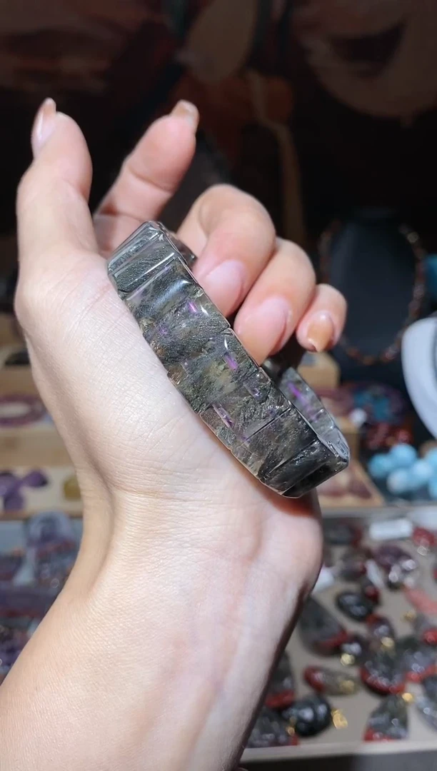 【闪购商品】水晶手牌未镶嵌黑羽极光