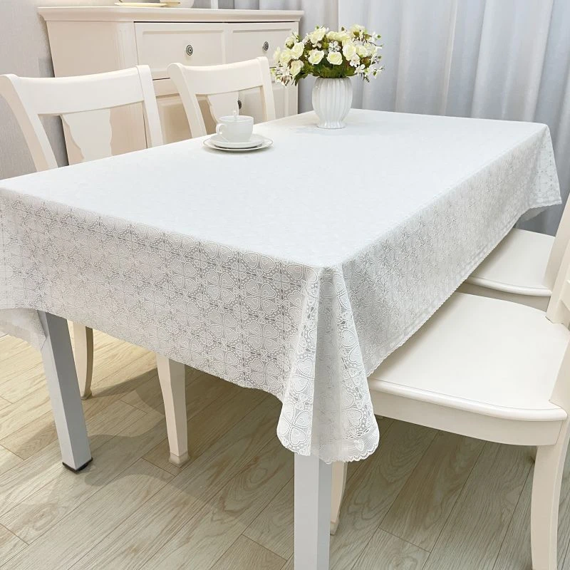 PVC桌布防水防烫防油免洗塑料餐桌布茶几台布家用长方形茶几桌布