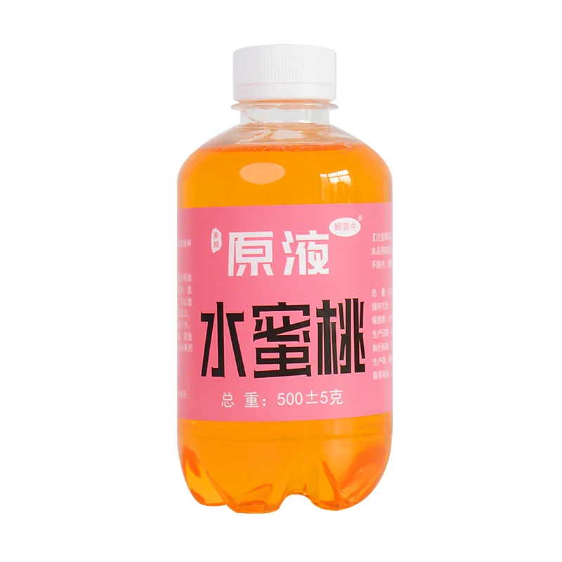 2025水蜜桃钓鱼鱼饵添加剂钓青鱼黑坑野钓通用1斤大瓶装