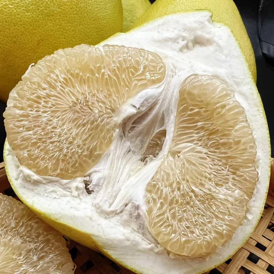 新鲜西双版纳冰糖柚香甜软糯果味浓郁清甜多汁果地直发