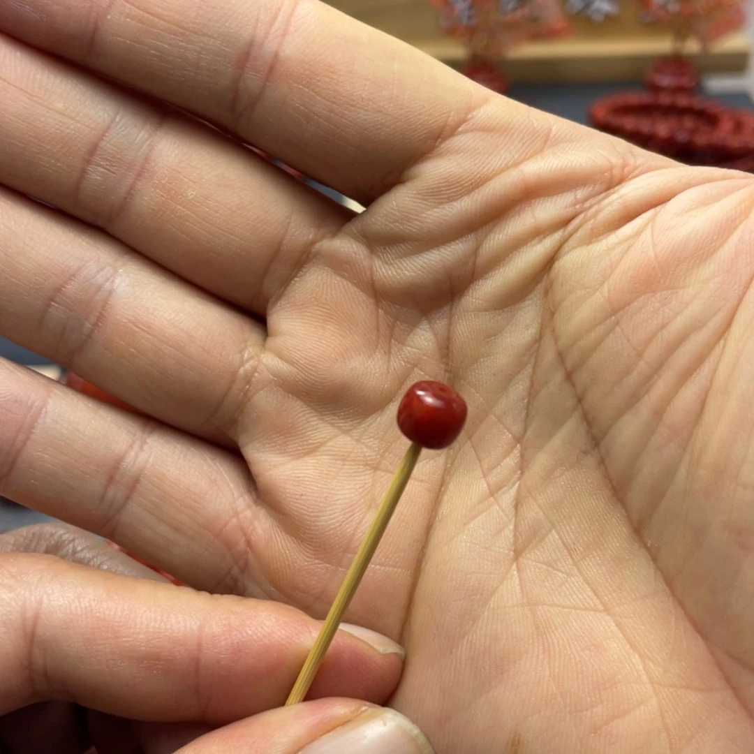 【闪购商品】南红玛瑙单珠未镶嵌禅*