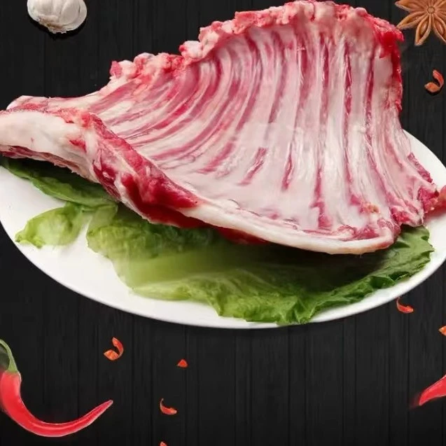 达茂旗额尔登图莫纯放养戈壁草原精品羔羊羊排4斤内蒙古牛羊肉