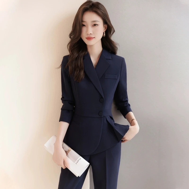 职业套装女西装时尚气质2025新款正装小个子高级感经理工作服高端