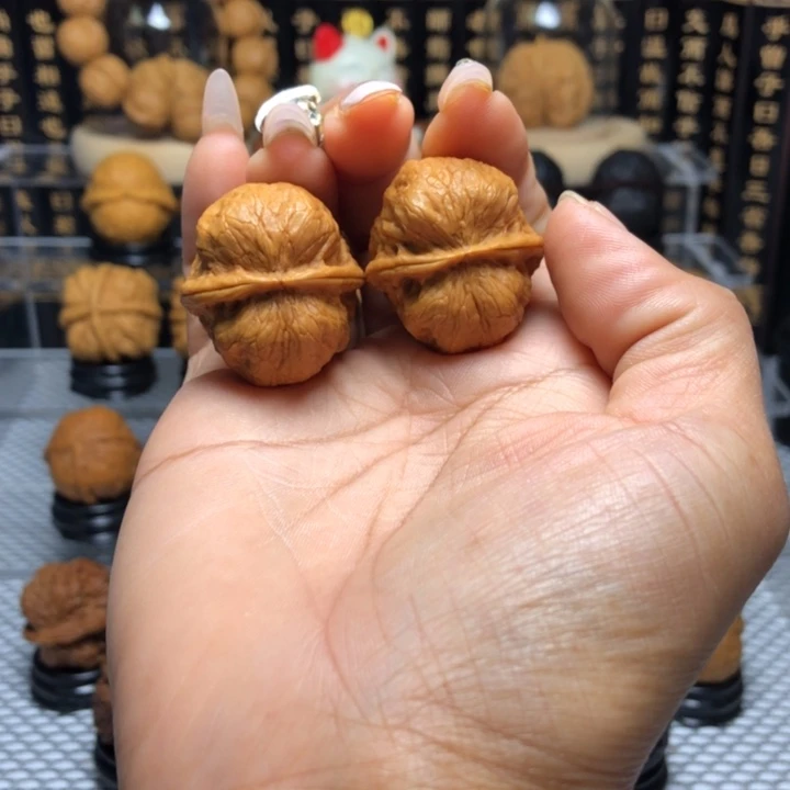 橄榄核吊坠13玉龙金蟾