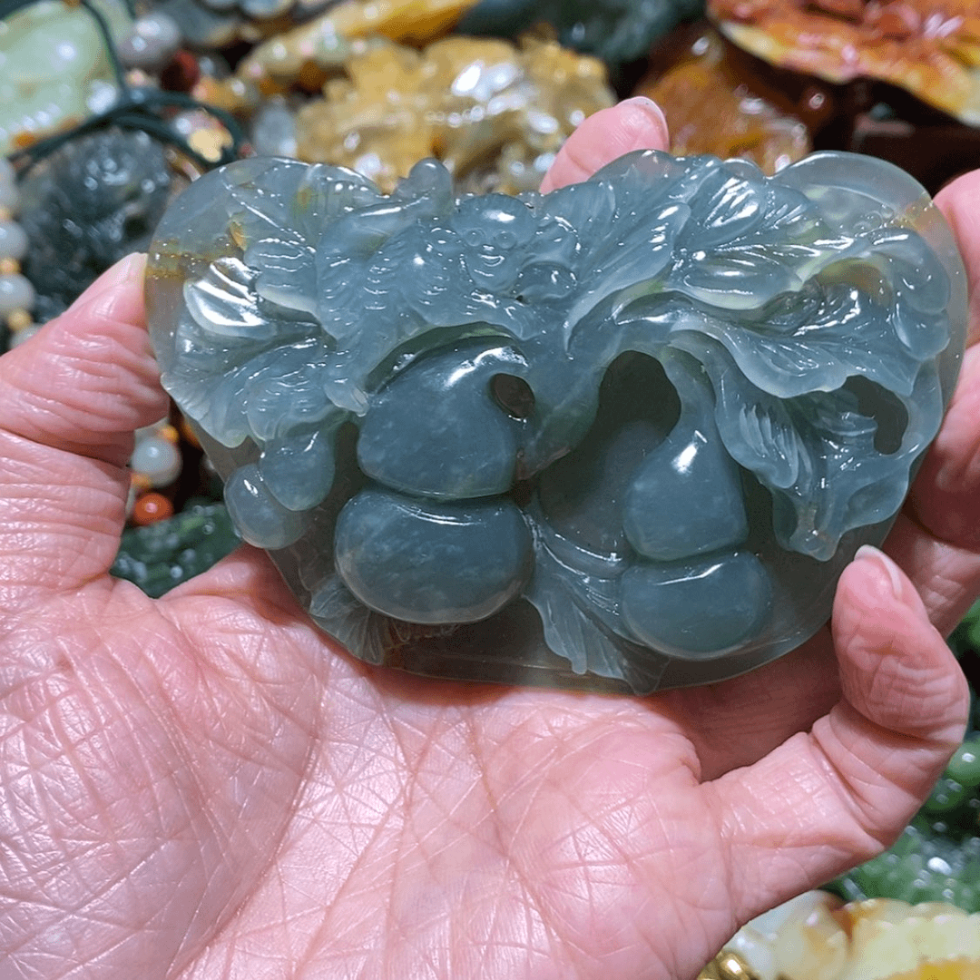 【闪购商品】蛇纹石玉颈饰未镶嵌