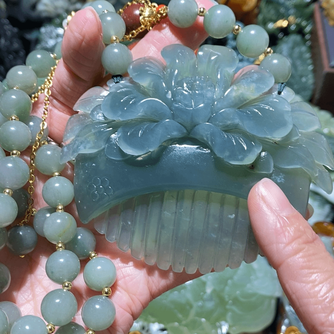 【闪购商品】蛇纹石玉颈饰未镶嵌