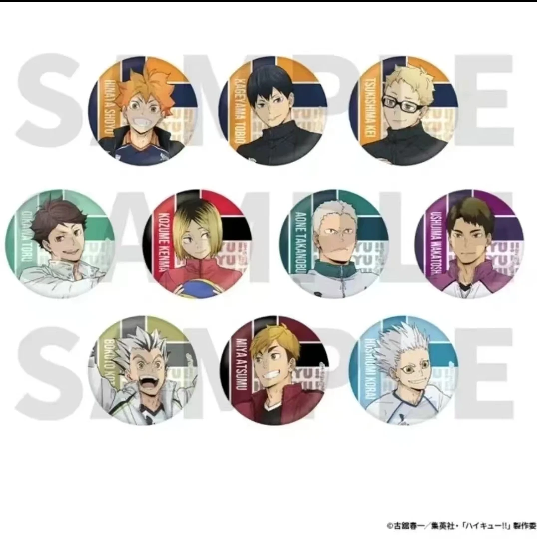 日谷 排球少年十周年纪念展场贩限定吧唧